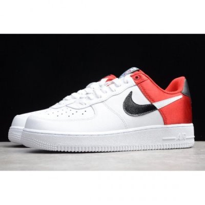 Nike Air Force 1 '07 Lv8 1ho19 Beyaz / Kırmızı / Siyah Kaykay Ayakkabı Türkiye - TUIW7ITL